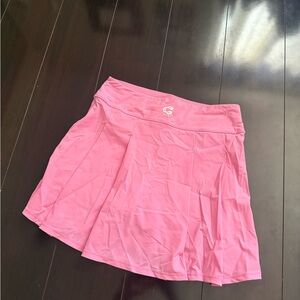 Made in Korea Pink Athletic Tennis Skirt